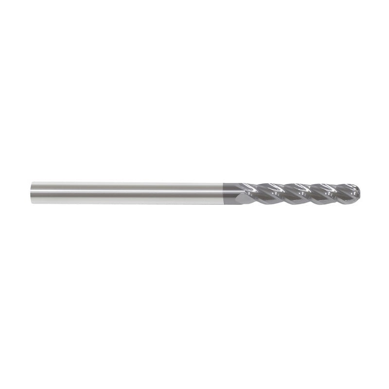 Cortador de Carburo/TiAlN 1/4"-1-1/8"x3" Punta de Bola 4G Monster