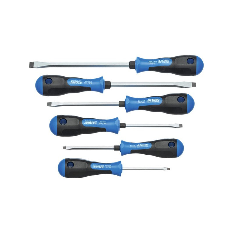 Juego de 6 desarmadores planos