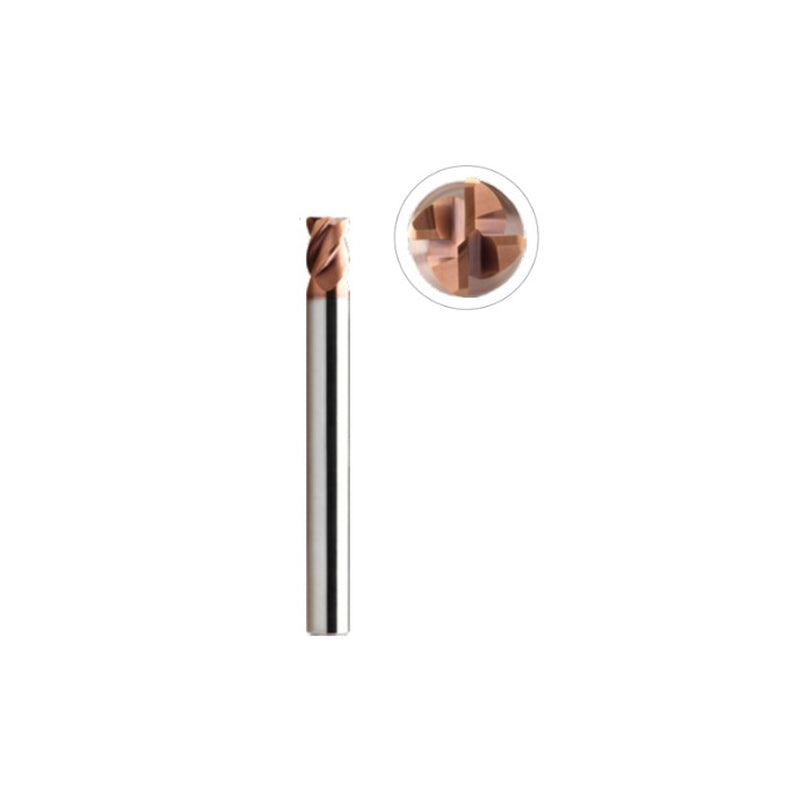 copy of Cortador VHM 6x75mm R1mm 4G TiSiN HPMT