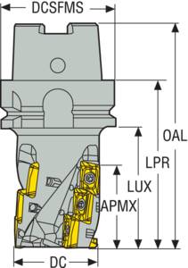 Portaherramienta de Fresado Marca SECO Tools 02717942