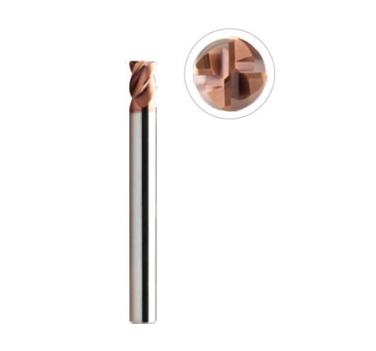 copy of Cortador VHM 6x75mm R1mm 4G TiSiN HPMT