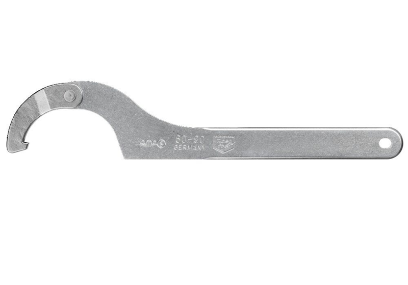 Llave De Gancho Articulada De Acero Inoxidable 60-90 Mm AMF