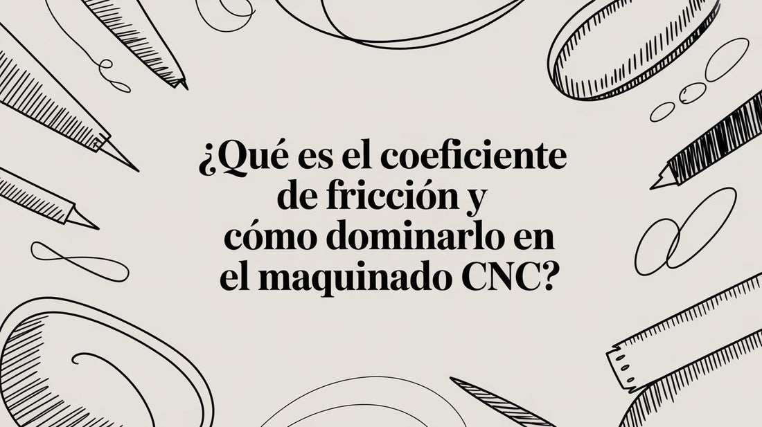 ¿Qué es el coeficiente de fricción y cómo dominarlo en el maquinado CNC?