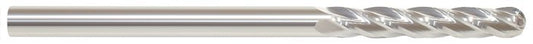 Cortador de carburo bola 3/16x1-1/8x3 4G