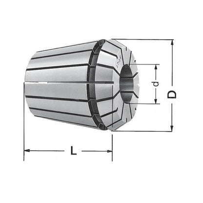 Boquilla 10mm  ER 16  DIN 6499