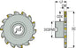 Portaherramienta de Fresado Marca SECO Tools 02469599