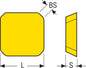 Inserto de Fresado Indexable Marca Seco Tools 74016343