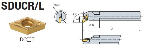 Porta Herramienta A06H-SDUCR2 KORLOY