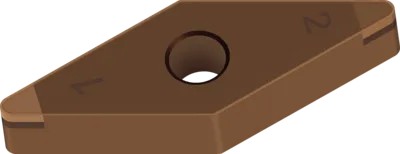 Inserto de Torneado CBN Indexable Marca Walter 7636841
