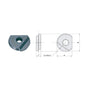 Inserto Mirror Ball 5/8" marca Dijet