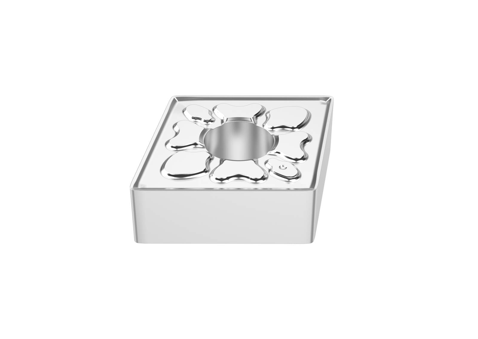 Seco CNMG432W-MF4 ISO Inserto de torneado Duratomic - General Turning Wiper Insert. CNMG120408W-MF4
