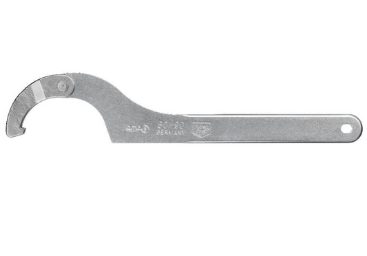 Llave De Gancho Articulada De Acero Inoxidable 60-90 Mm AMF